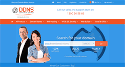 Desktop Screenshot of ddns.com.au